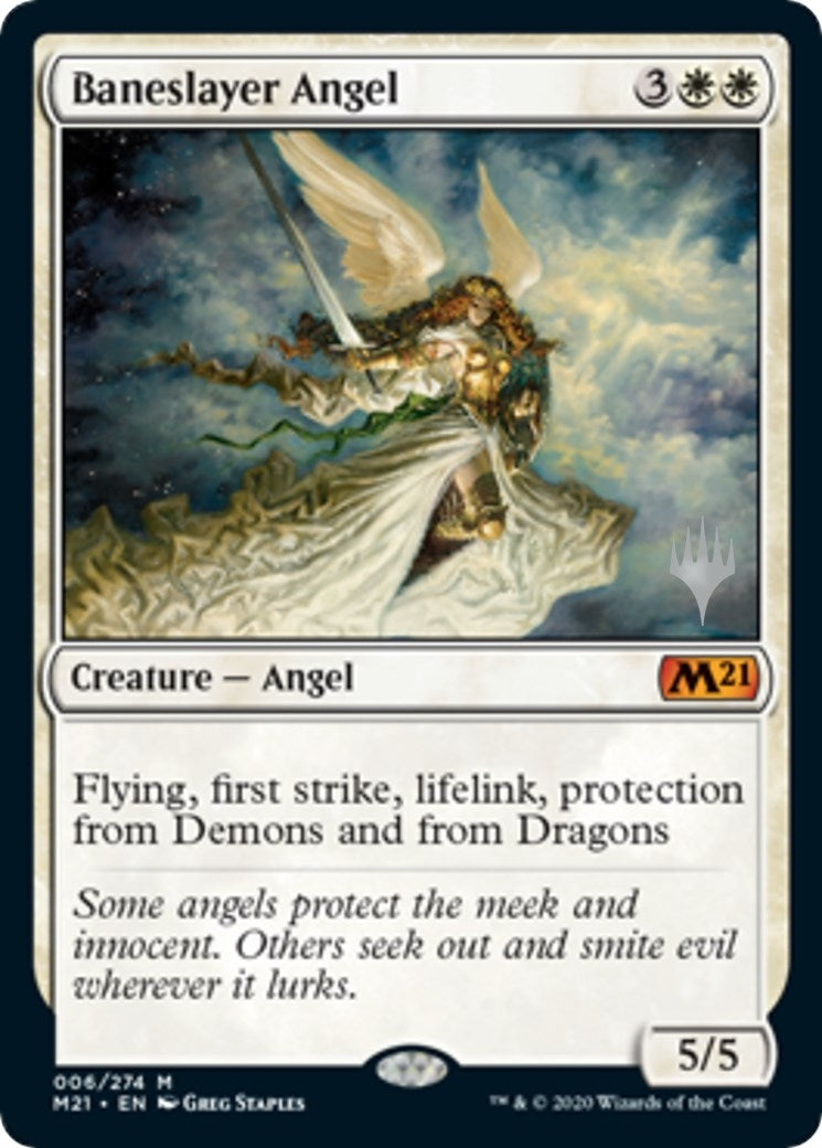 Image for Baneslayer Angel (6) (Core Set 2021) - Magic: The Gathering