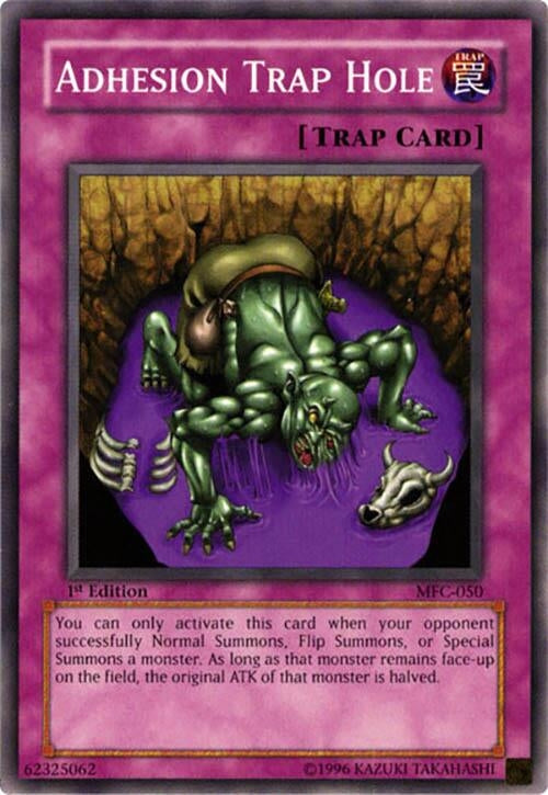 Adhesion Trap Hole (50) - YuGiOh Single