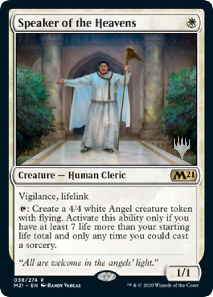 Speaker of the Heavens (38) [PPM21] - MTG Single
