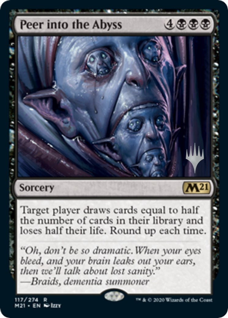 Peer into the Abyss (117) [PPM21] - MTG Single