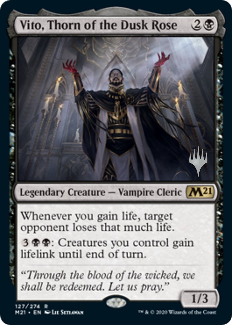 Vito Thorn of the Dusk Rose (127) [PPM21] - MTG Single