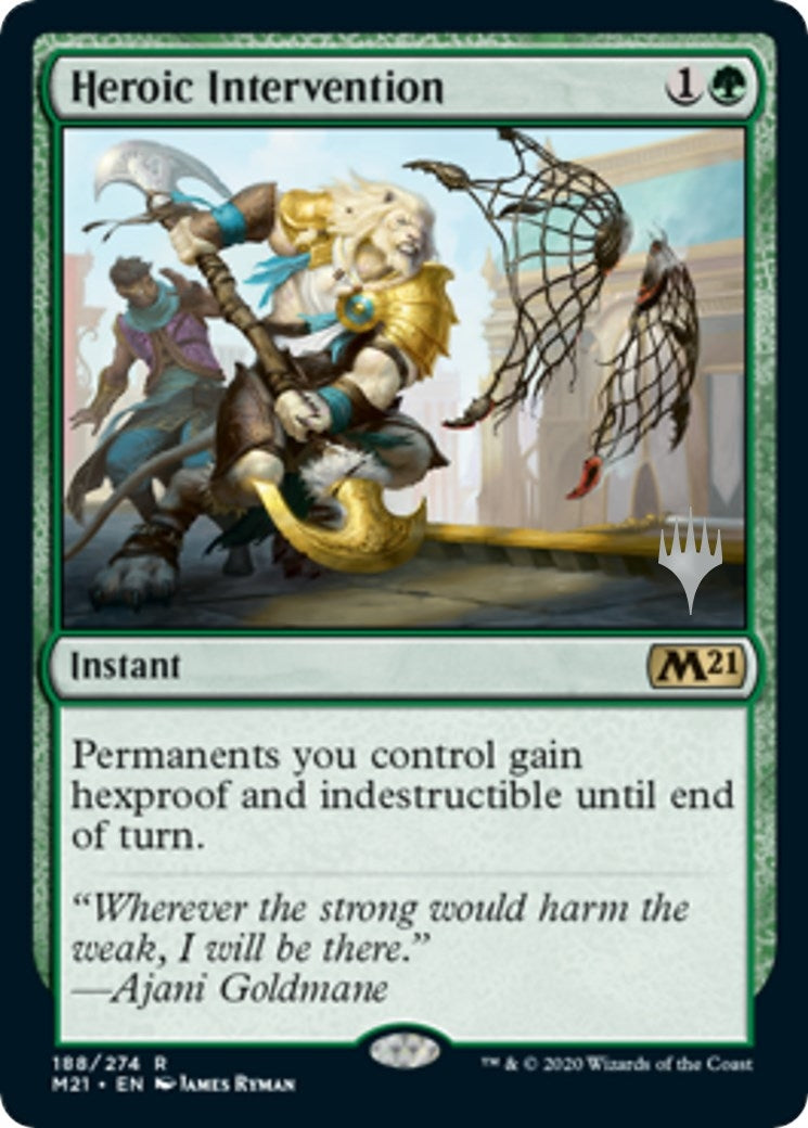 Heroic Intervention (188) [PPM21] - MTG Single