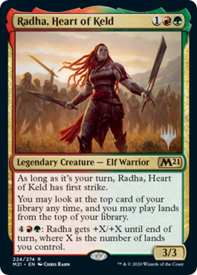 Radha Heart of Keld (224) [PPM21] - MTG Single