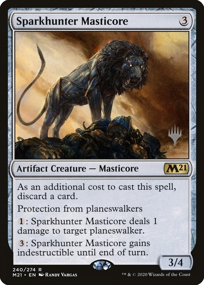 Sparkhunter Masticore (240) [PPM21] - MTG Single
