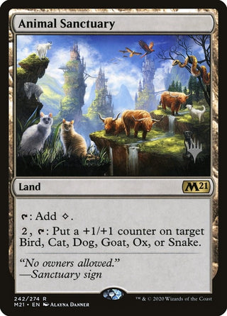Animal Sanctuary (242) [PPM21] - MTG Single