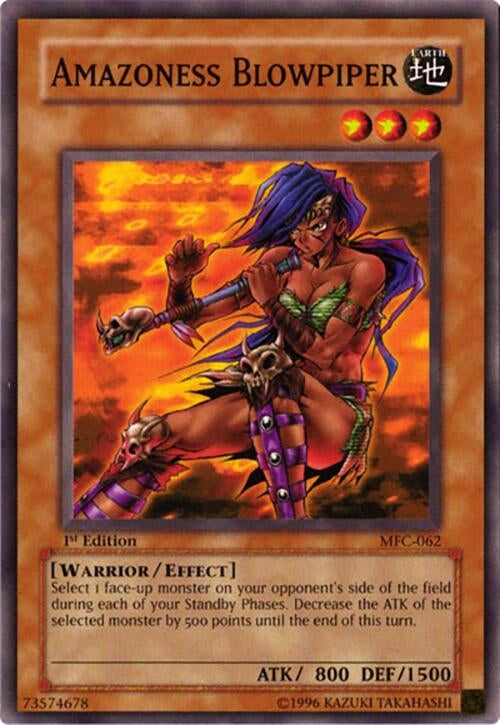 Amazoness Blowpiper (62) - YuGiOh Single
