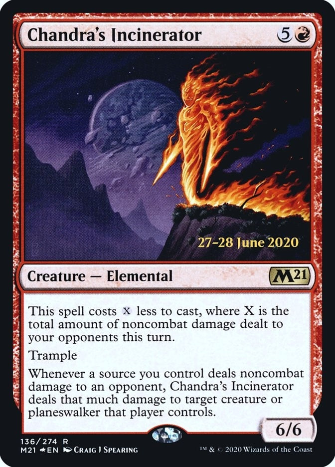 Chandra’s Incinerator (136) [PRE] - MTG Single