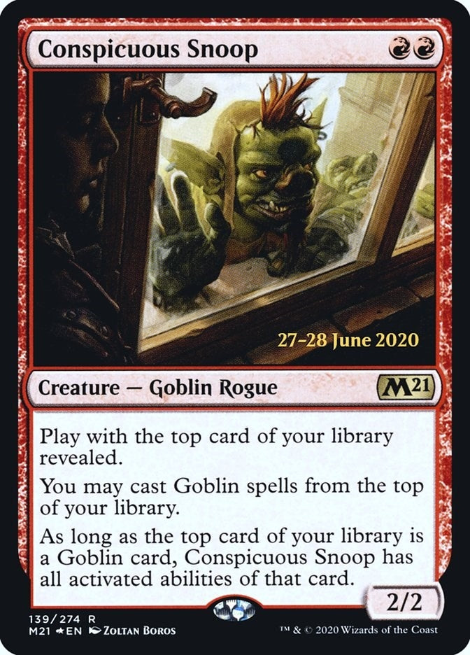 Conspicuous Snoop (139) [PRE] - MTG Single