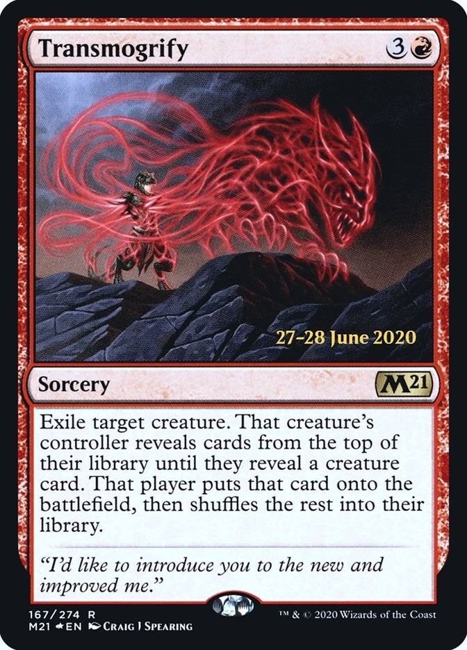 Transmogrify (167) [PRE] - MTG Single