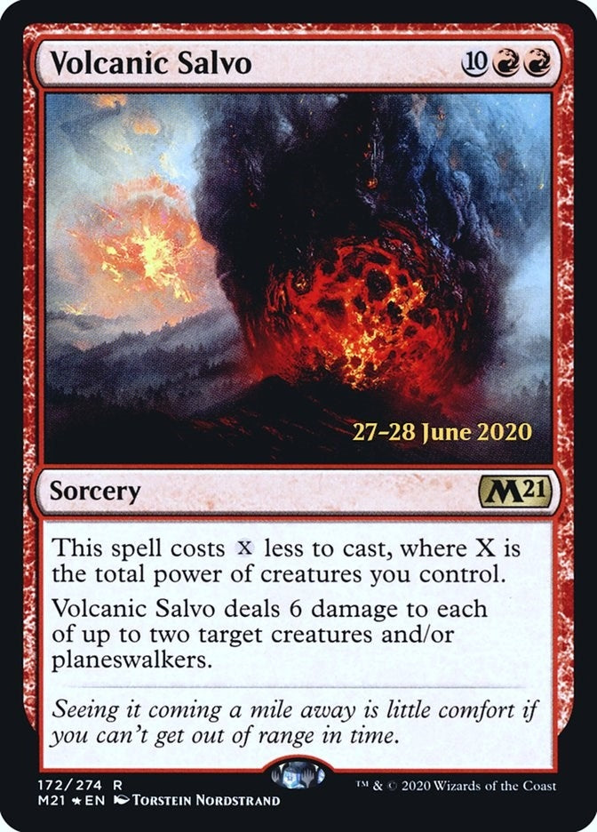 Volcanic Salvo (172) [PRE] - MTG Single