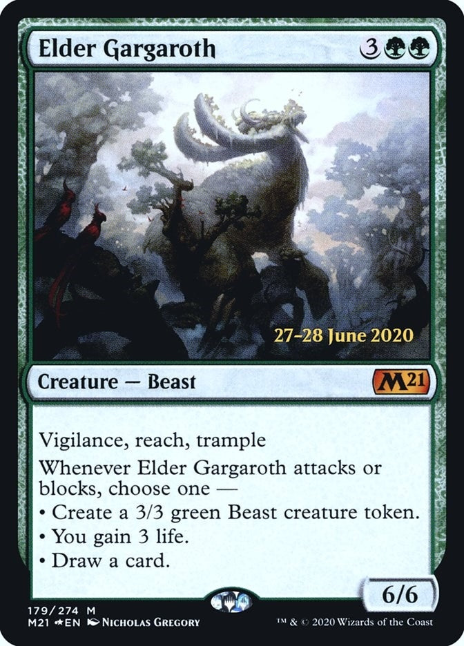 Elder Gargaroth (179) [PRE] - MTG Single