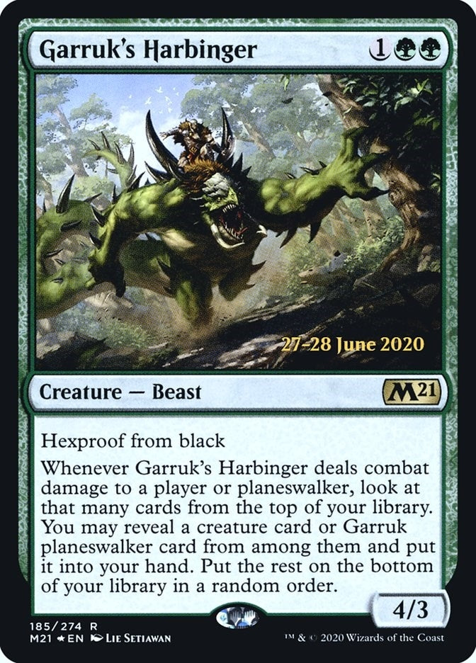 Garruk’s Harbinger (185) [PRE] - MTG Single