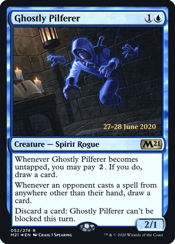 Ghostly Pilferer (52) [PRE] - MTG Single