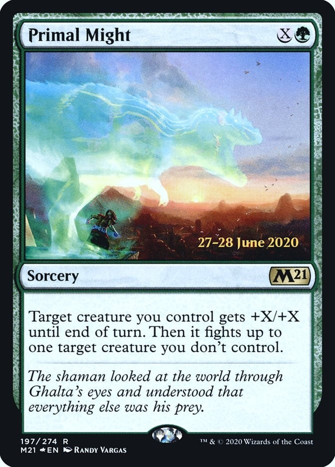 Primal Might (197) [PRE] - MTG Single