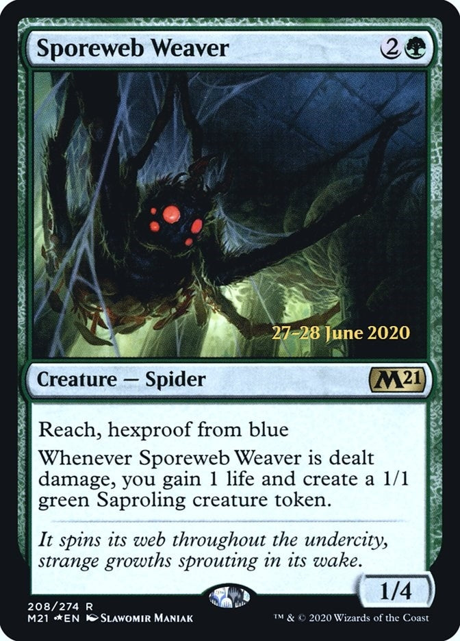 Sporeweb Weaver (208) [PRE] - MTG Single