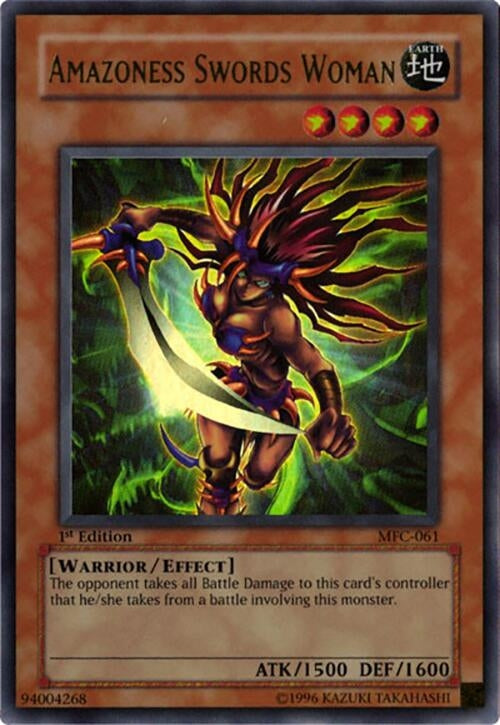 Amazoness Swords Woman (61) - YuGiOh Single
