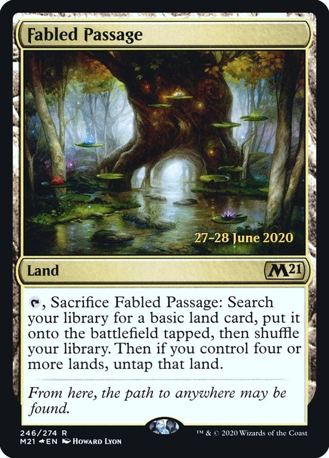 Fabled Passage (M21) (246) [PRE] - MTG Single