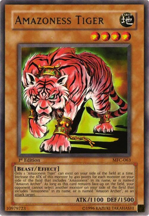 Amazoness Tiger (63) - YuGiOh Single