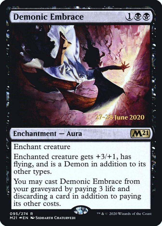 Demonic Embrace (95) [PRE] - MTG Single