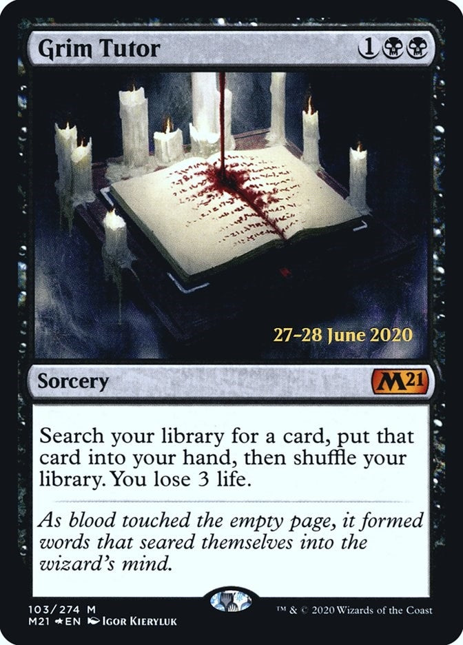 Grim Tutor (103) [PRE] - MTG Single