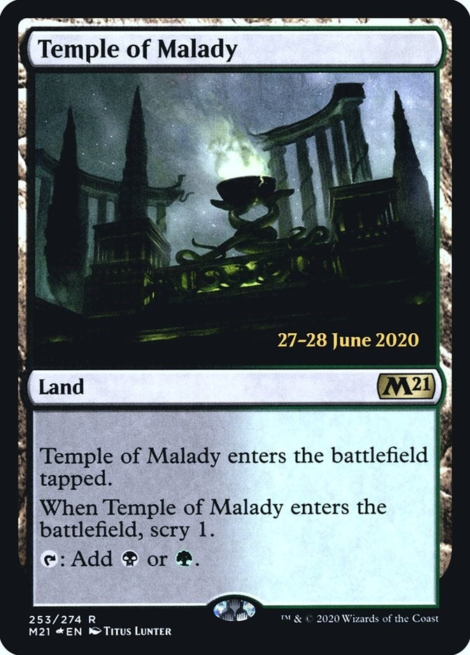 Temple of Malady (M21) (253) [PRE] - MTG Single