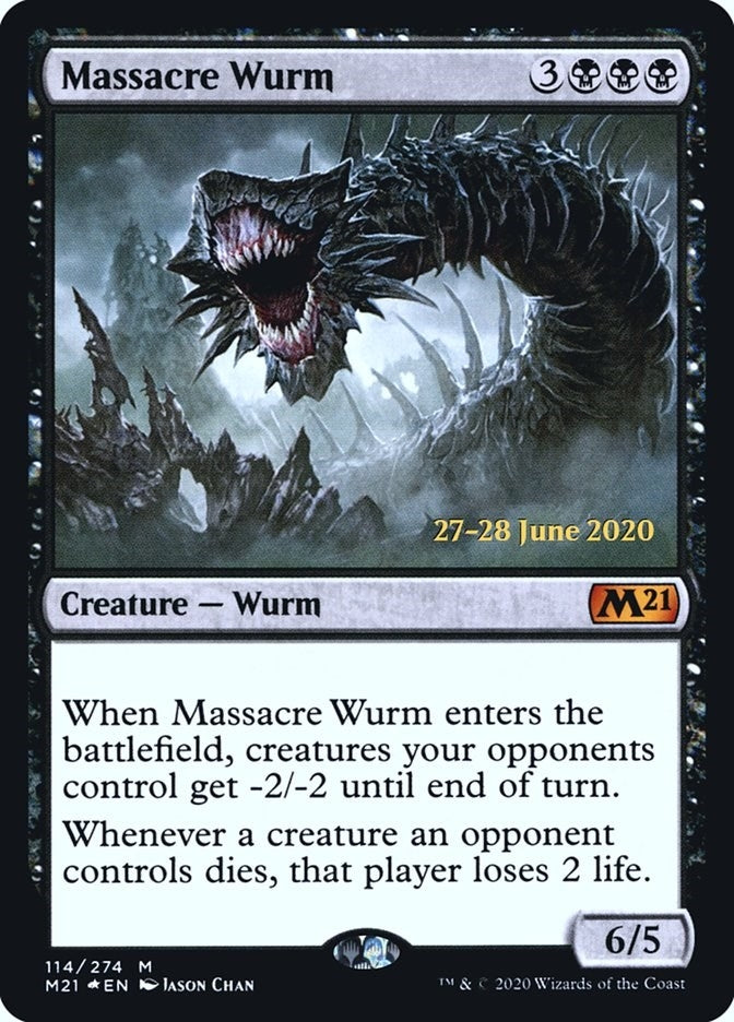 Massacre Wurm (114) [PRE] - MTG Single