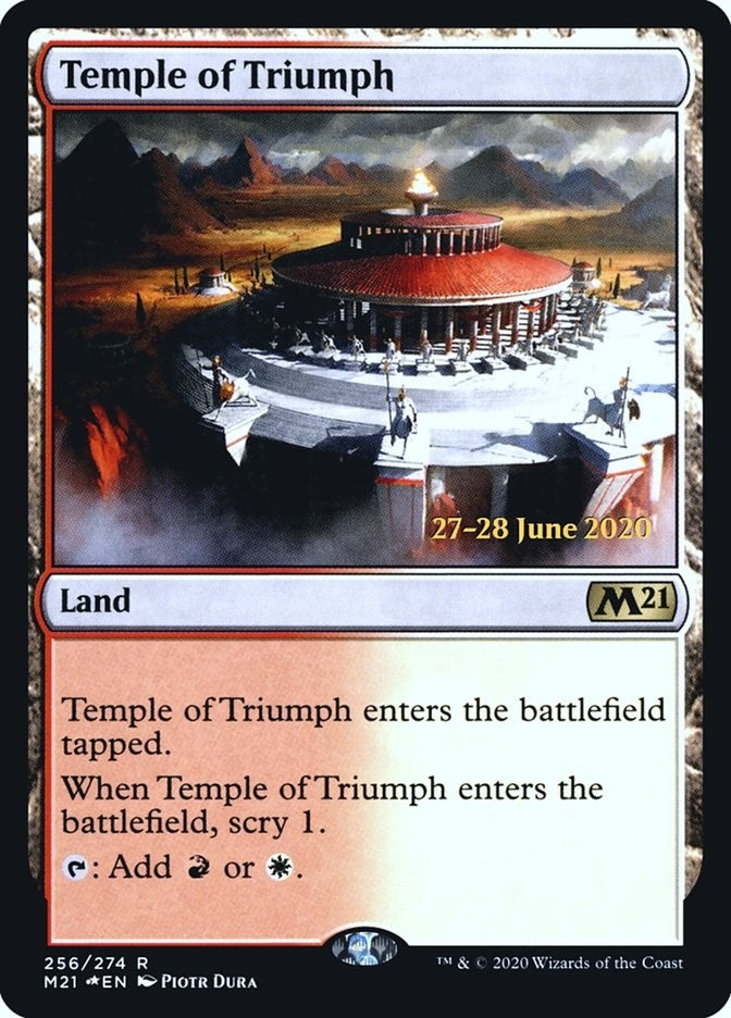 Temple of Triumph (M21) (256) [PRE] - MTG Single