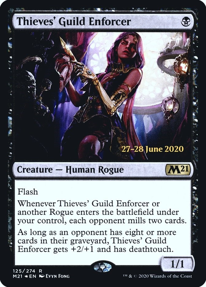 Thieves’ Guild Enforcer (125) [PRE] - MTG Single
