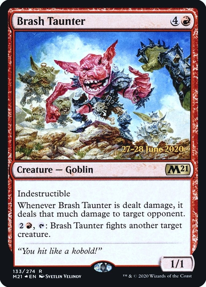 Brash Taunter (133) [PRE] - MTG Single