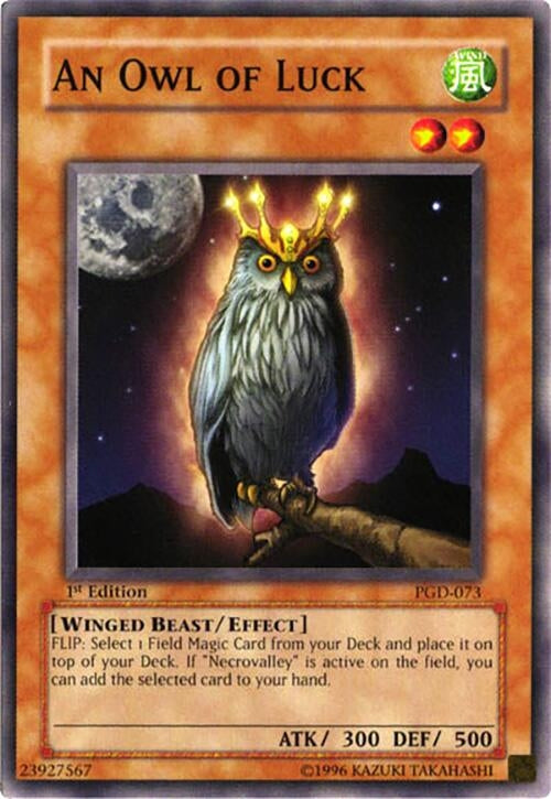 An Owl of Luck (73) - YuGiOh Single