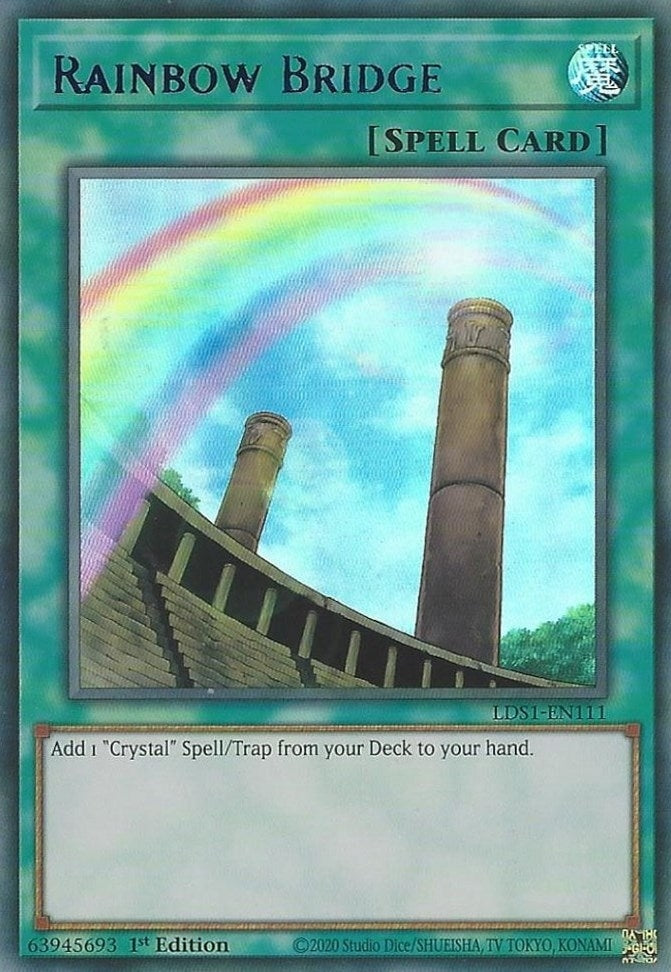 Rainbow Bridge (Blue) (1111) (LDS1) - YuGiOh Single