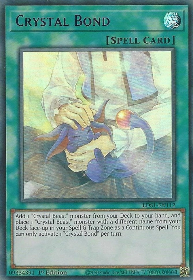 Crystal Bond (Purple) (1112) (LDS1) - YuGiOh Single