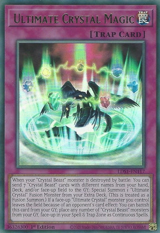 Ultimate Crystal Magic (Green) (1117) (LDS1) - YuGiOh Single
