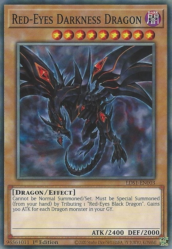 Red-Eyes Darkness Dragon (1003) (LDS1) - YuGiOh Single