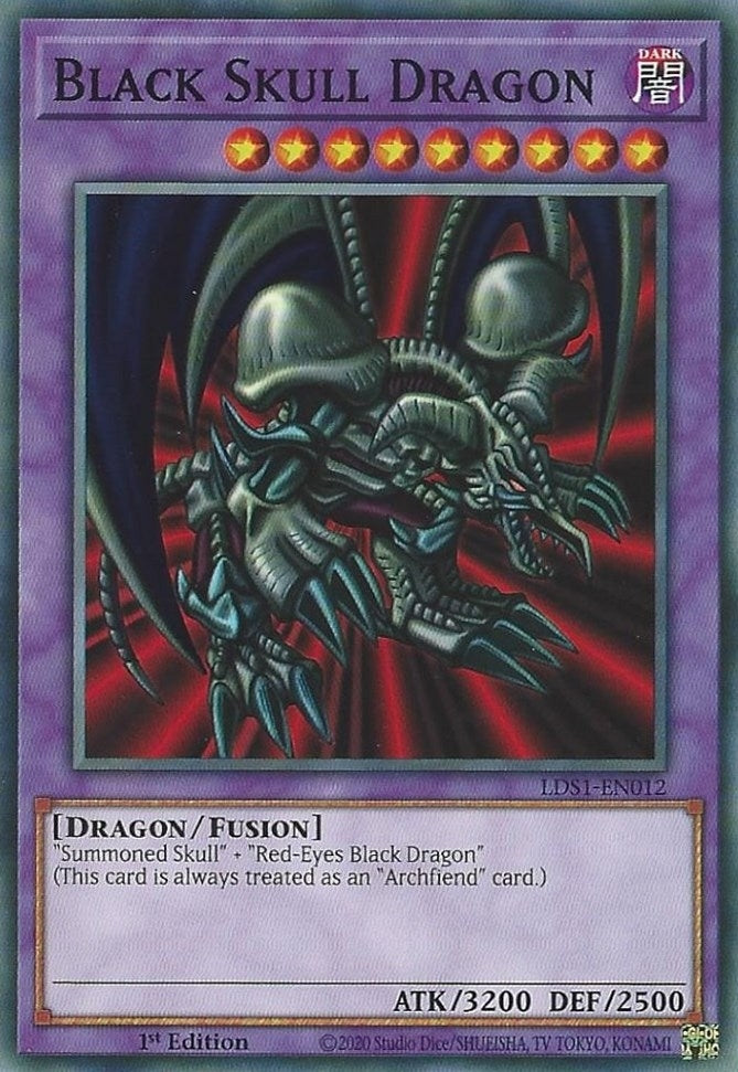 Black Skull Dragon (1012) (LDS1) - YuGiOh Single
