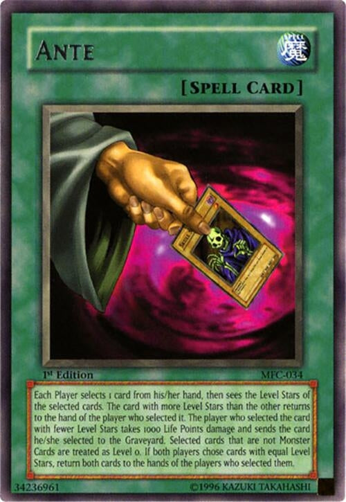 Ante (34) - YuGiOh Single
