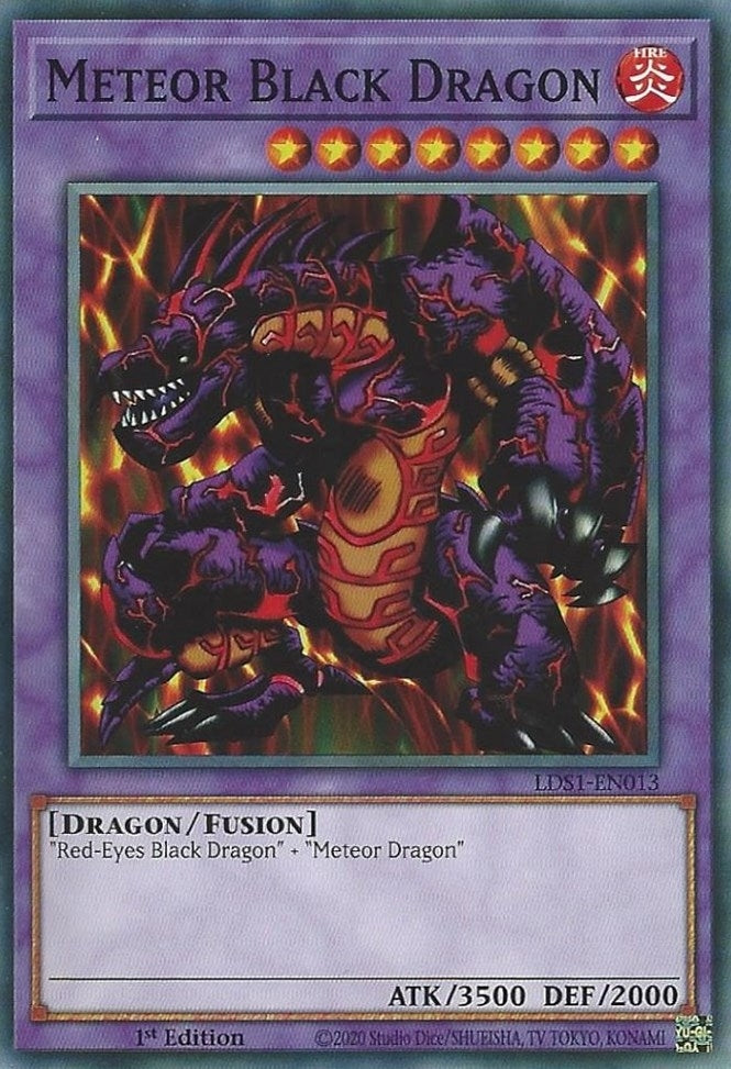 Meteor Black Dragon (1013) (LDS1) - YuGiOh Single