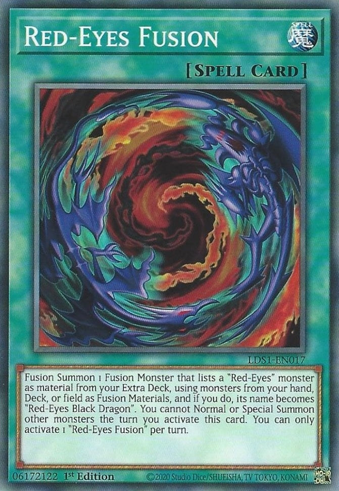 Red-Eyes Fusion (1017) (LDS1) - YuGiOh Single