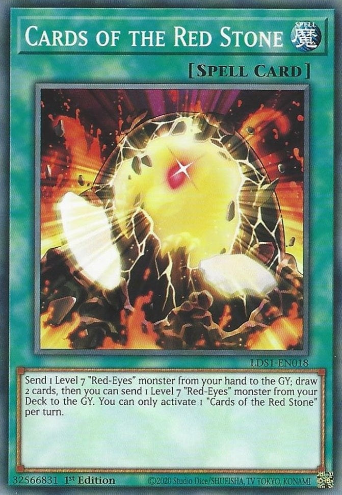 Cards of the Red Stone (1018) (LDS1) - YuGiOh Single