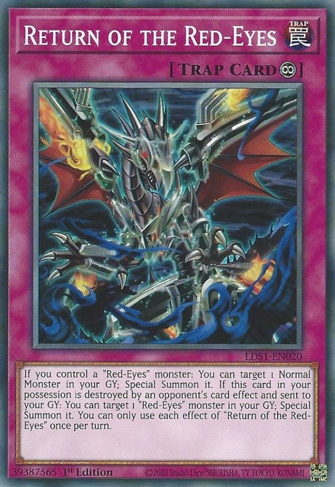 Return of the Red-Eyes (1020) (LDS1) - YuGiOh Single