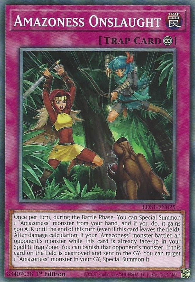 Amazoness Onslaught (1025) (LDS1) - YuGiOh Single