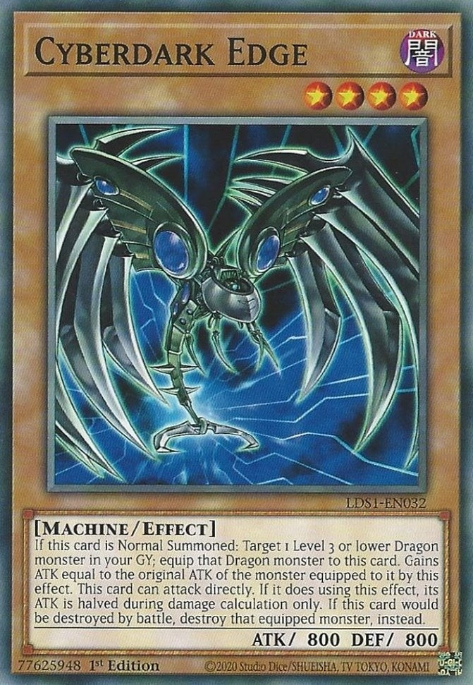 Cyberdark Edge (1032) (LDS1) - YuGiOh Single