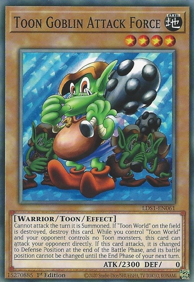 Toon Goblin Attack Force (1061) (LDS1) - YuGiOh Single