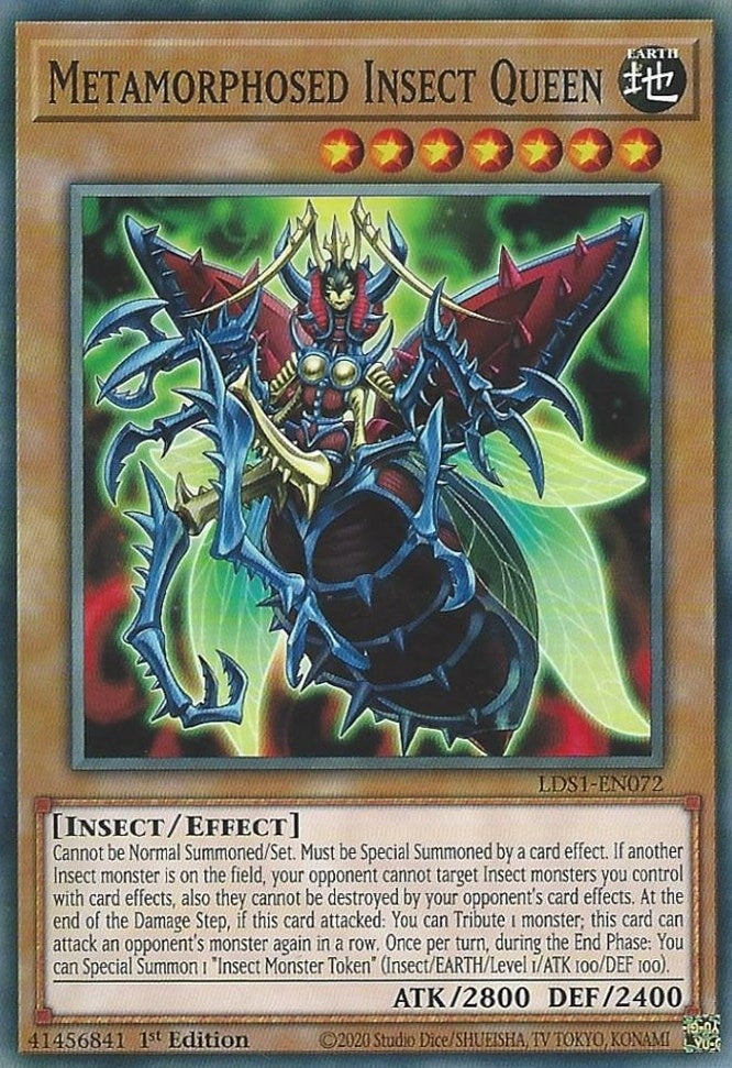 Metamorphosed Insect Queen (1072) (LDS1) - YuGiOh Single