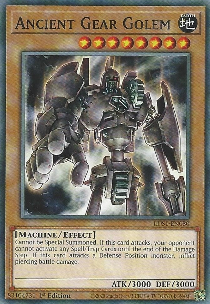 Ancient Gear Golem (1080) (LDS1) - YuGiOh Single