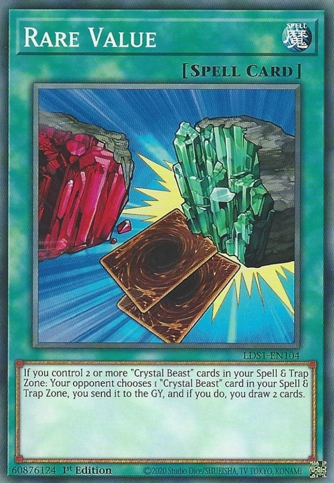 Rare Value (1104) (LDS1) - YuGiOh Single