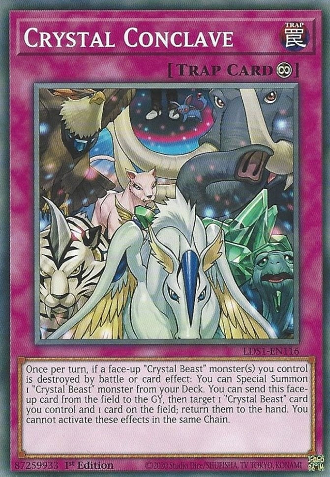 Crystal Conclave (1116) (LDS1) - YuGiOh Single
