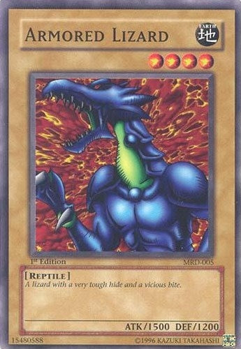 Armored Lizard (5) (MRD) - YuGiOh Single