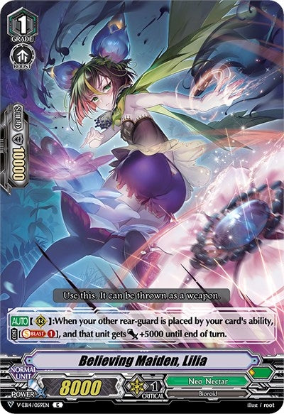 Believing Maiden Lilia (14059) [V-EB14] - Cardfight Vanguard Single