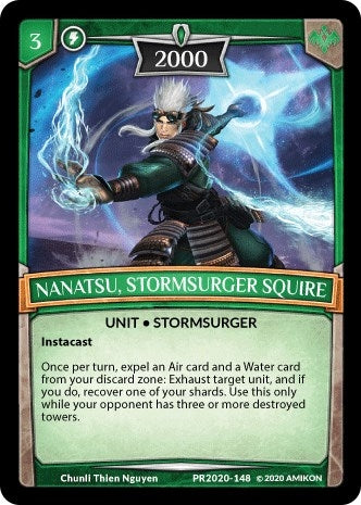 Nanatsu Stormsurger Squire (2020148) [PR] - Argent Saga TCG Single